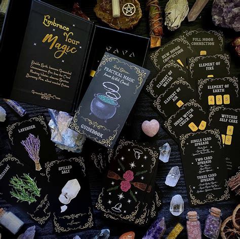 Connecting with the Spiritual Realm through a Witch Oracle for Everyday Spells